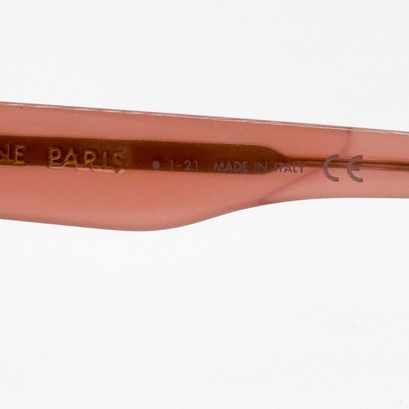 NEW CELINE CL40199I 74K SUNGLASSES BUTTERFLY PINK GREY WOMEN CELINE EYEWEAR - Picture 8 of 9